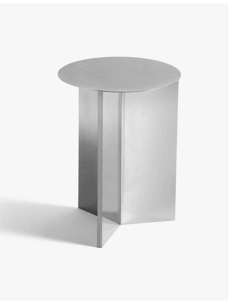 HAY Slit polished side table 47cm x 35cm, imported from the UK