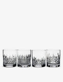 Waterford Lismore Evolution crystal tumblers set of four, UK version