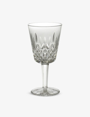 Waterford Lismore crystal goblet 17.5cm - British product
