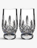 Waterford Lismore crystal tasting tumblers set of two - British product