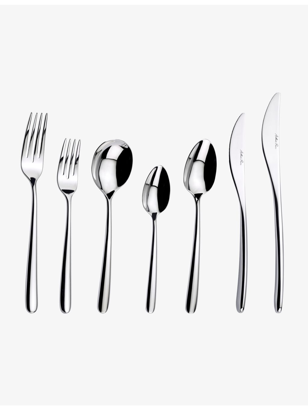 Arthur Price Echo stainless steel cutlery set 42-piece - British product