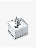 Arthur Price silver-plated giraffe keepsake box set of two (British brand)