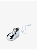 Arthur Price silver-plated baby shoe ornament 6cm, UK version
