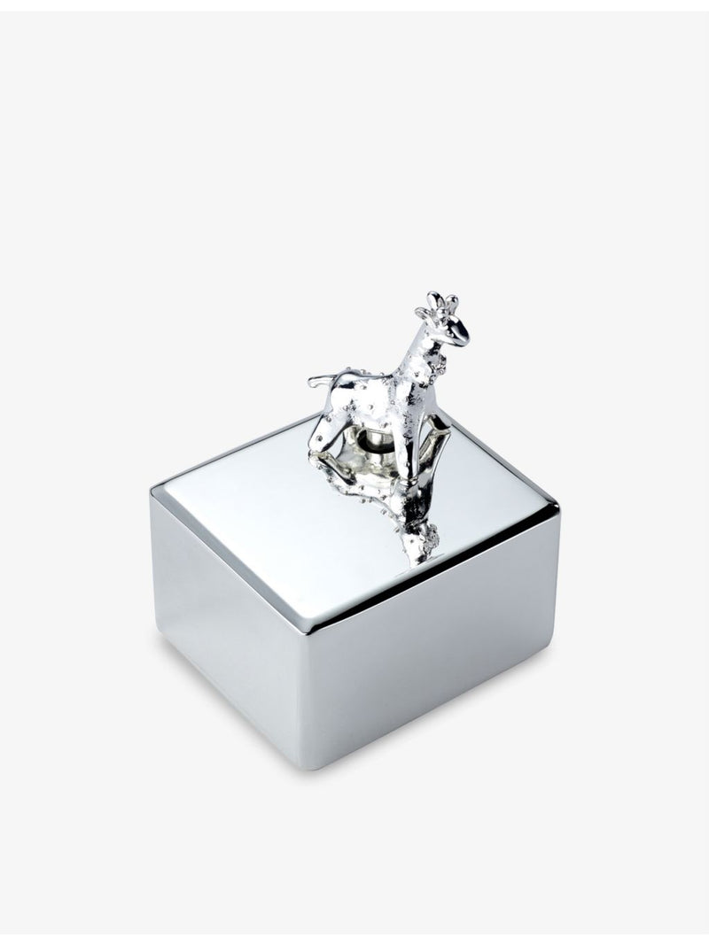 Arthur Price giraffe music box 6.5cm x 5.5cm, imported from the UK