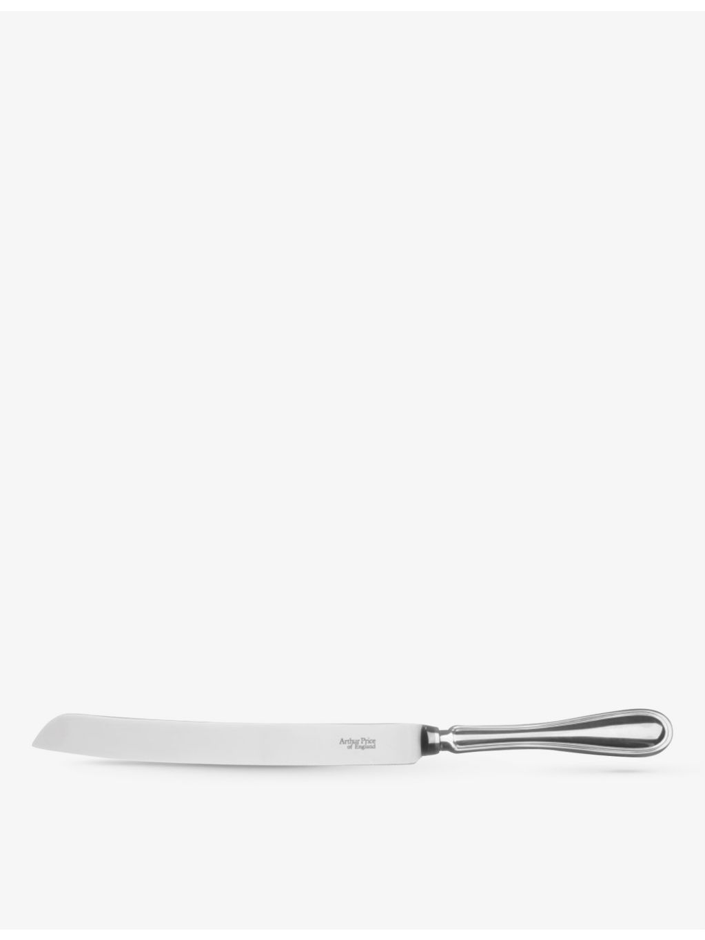 Arthur Price silver-plated wedding cake knife 34cm, UK version