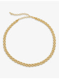 Monica Vinader 18ct vermeil chain necklace, adjustable 36-46cm - British product
