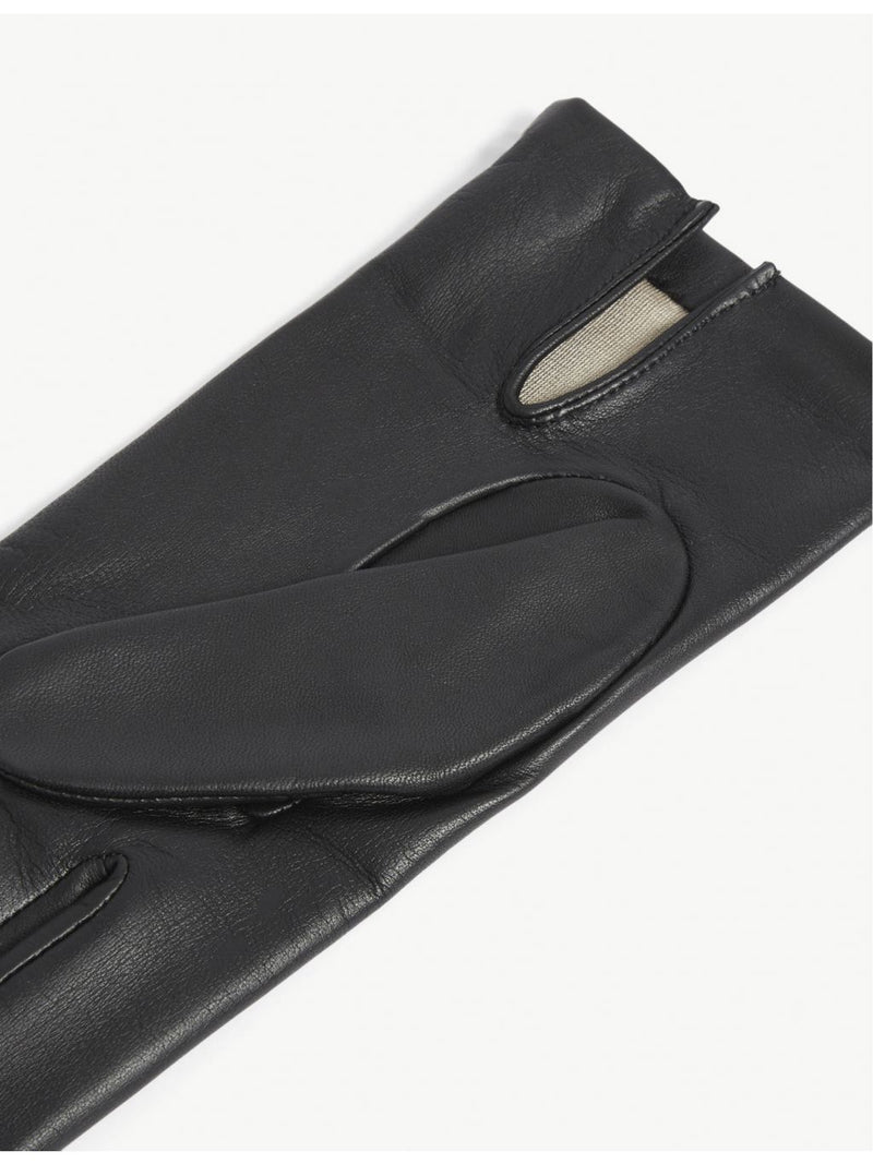 Dents hand-stitched silk-lined leather gloves, British brand