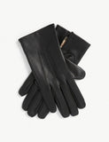 Dents Hand-stitched Silk-lined Leather Gloves