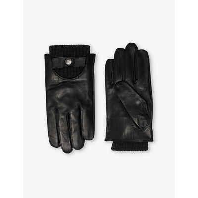 selfridges Dents Touch Leather Touchscreen Gloves- Buy online at McGrocer