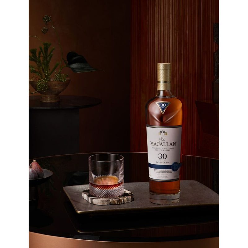 Macallan Double Cask 30 year old whisky 700ml, UK version