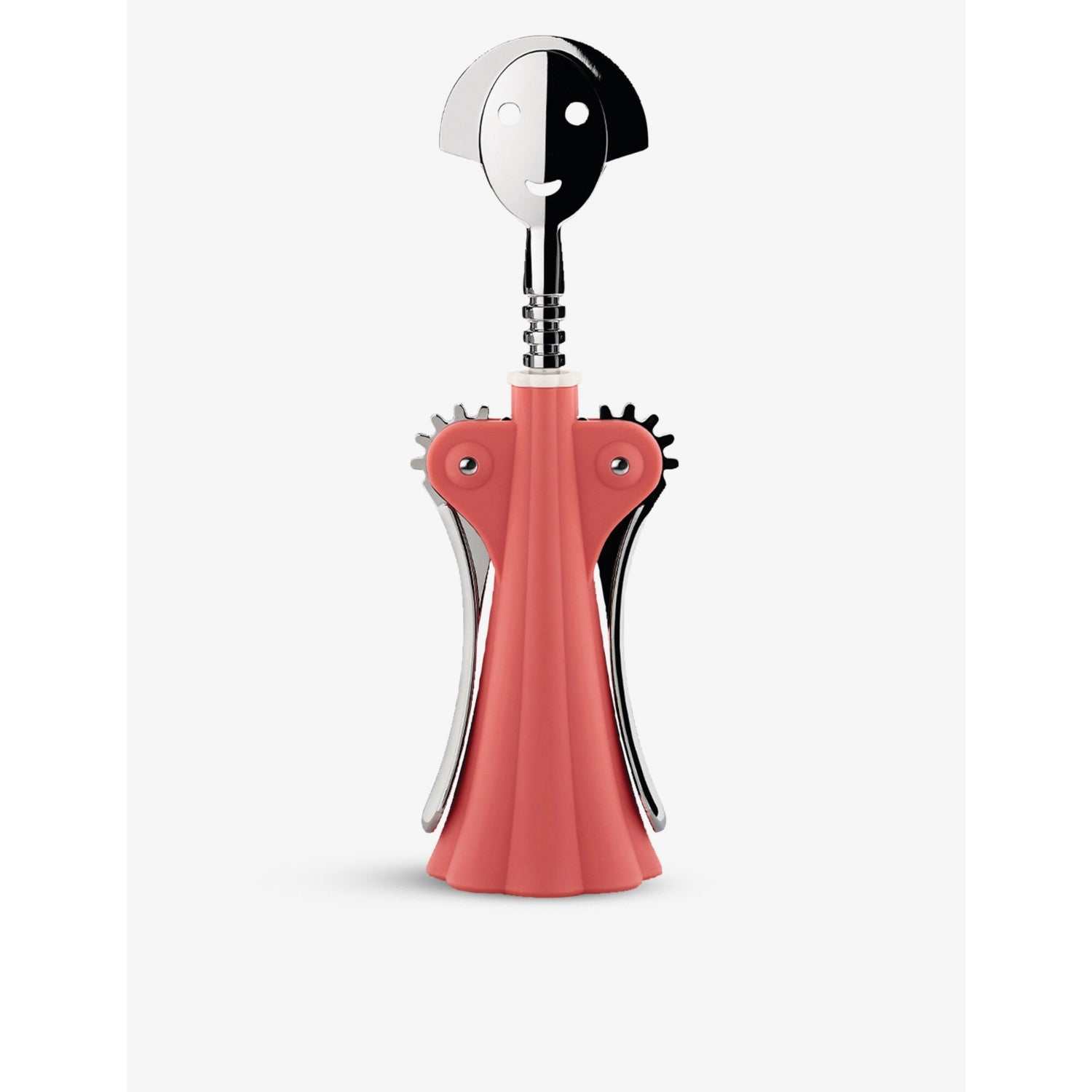 Alessi Anna G chrome-plated zamak corkscrew 24.5cm tall, UK version