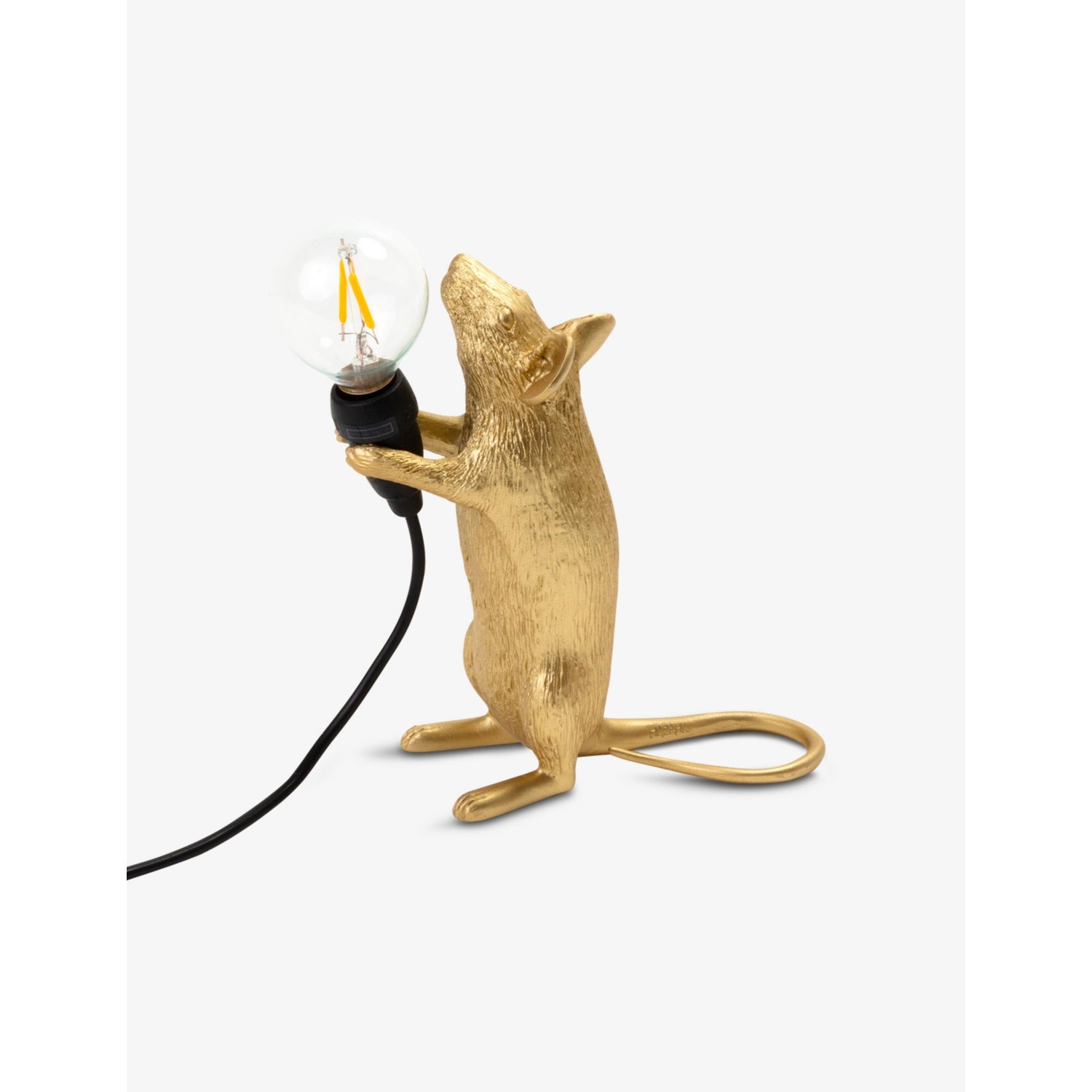 Seletti resin mouse USB lamp 14.5cm - (British brand)