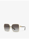 Dolce & Gabbana DG2279 square metal sunglasses (British brand)