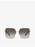 Dolce & Gabbana DG2279 square metal sunglasses (British brand)