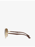 Ray-Ban metal aviator sunglasses RB3683 (British brand)