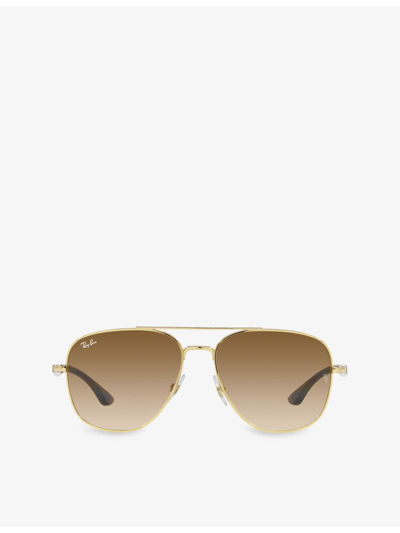 Ray-Ban metal aviator sunglasses RB3683 (British brand)