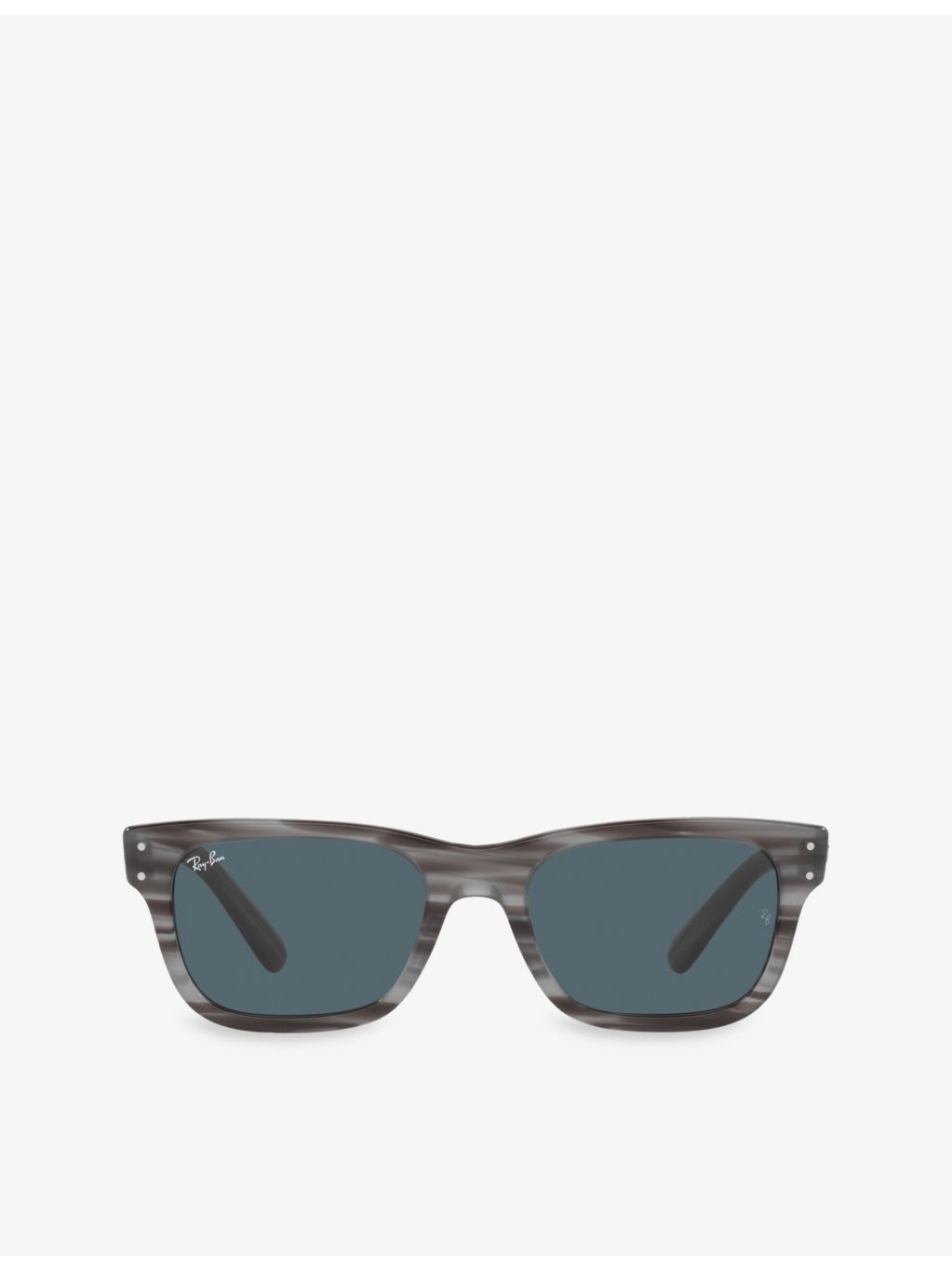 Ray-Ban Mr Burbank rectangular-frame acetate sunglasses, UK version