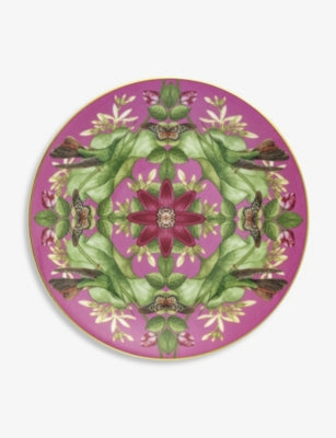Wedgwood bone china plate Wonderlust Pink Lotus 20cm, UK version