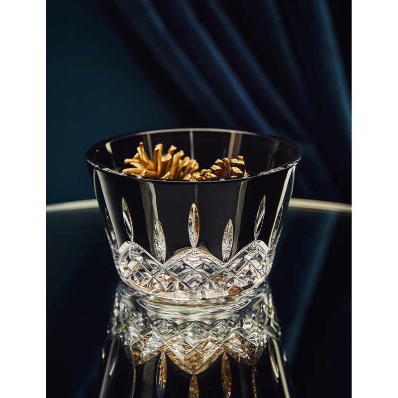 Waterford Lismore Black crystal bowl 12.5cm, imported from the UK