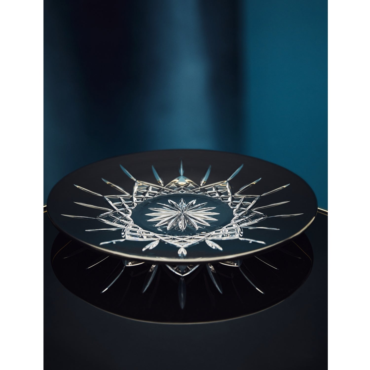 Waterford Lismore Black decorative plate 30.5cm, UK version