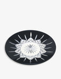 Waterford Lismore Black decorative plate 30.5cm, UK version