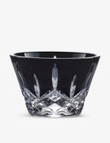 Waterford Lismore black crystal votive 6cm, imported from the UK