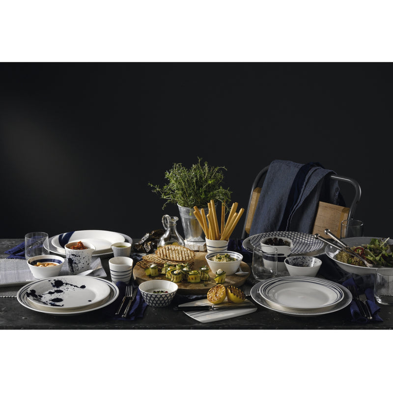 Royal Doulton Pacific mixed-print porcelain tableware set of 16, UK version