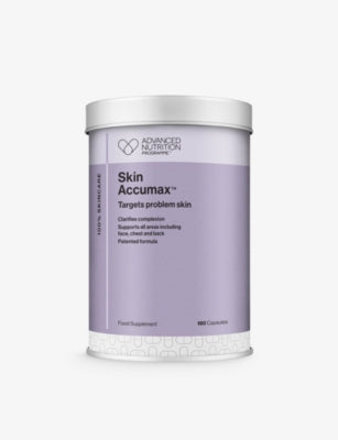 Advanced Nutrition Programme Skin Accumax supplement 180 capsules, imported from the UK