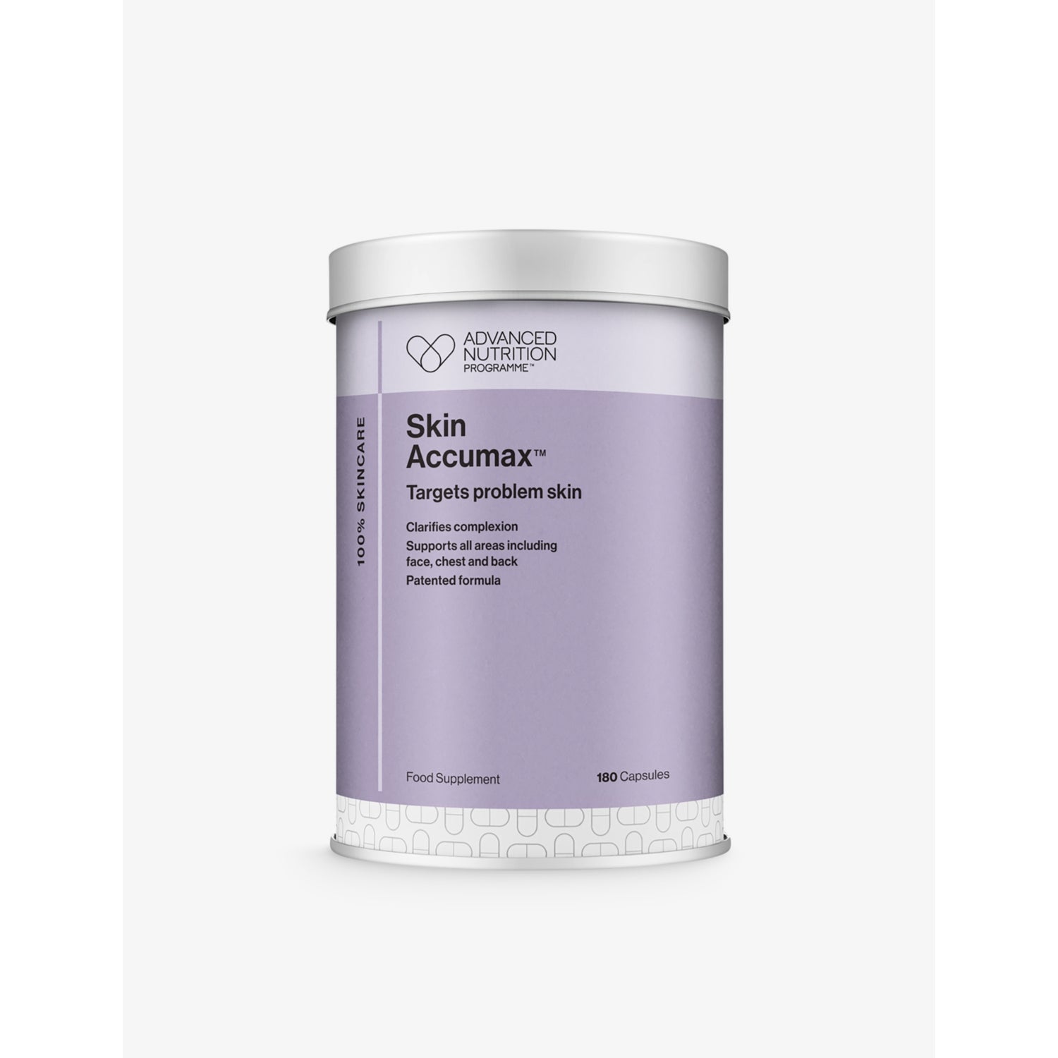 Advanced Nutrition Programme Skin Accumax supplement 180 capsules, imported from the UK