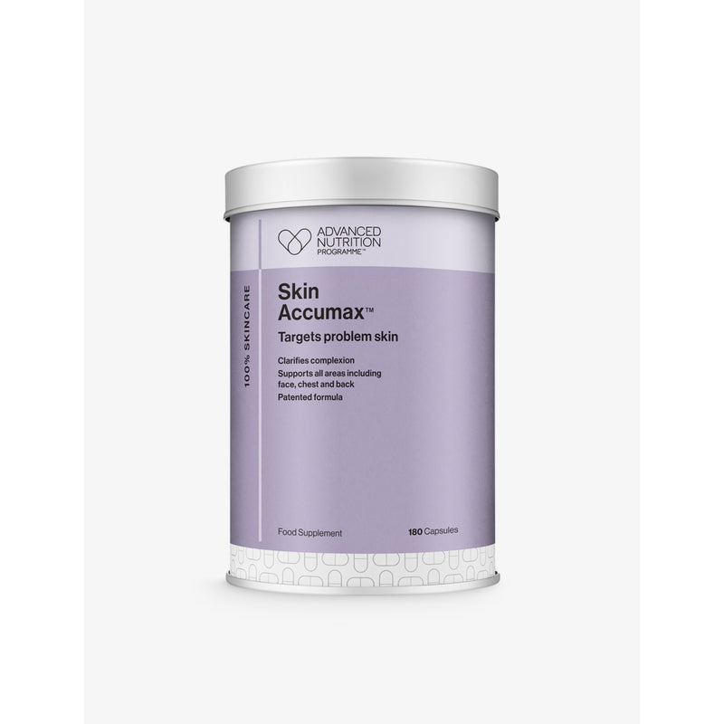 Advanced Nutrition Programme Skin Accumax supplement 180 capsules, imported from the UK
