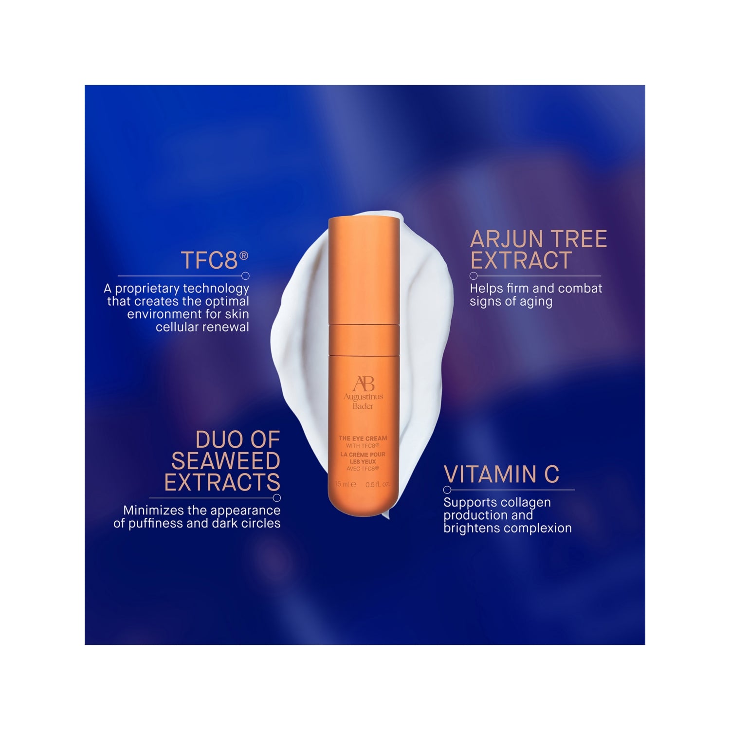 Augustinus Bader The Eye Cream refill 15ml, UK version