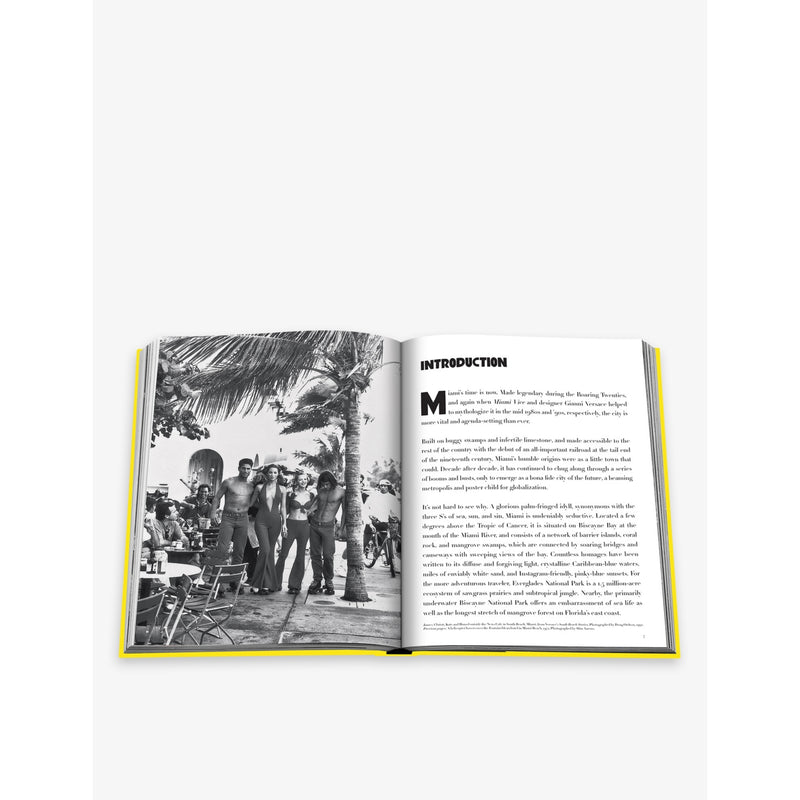 Assouline Miami Beach book, 304-page linen hardcover, imported from the UK