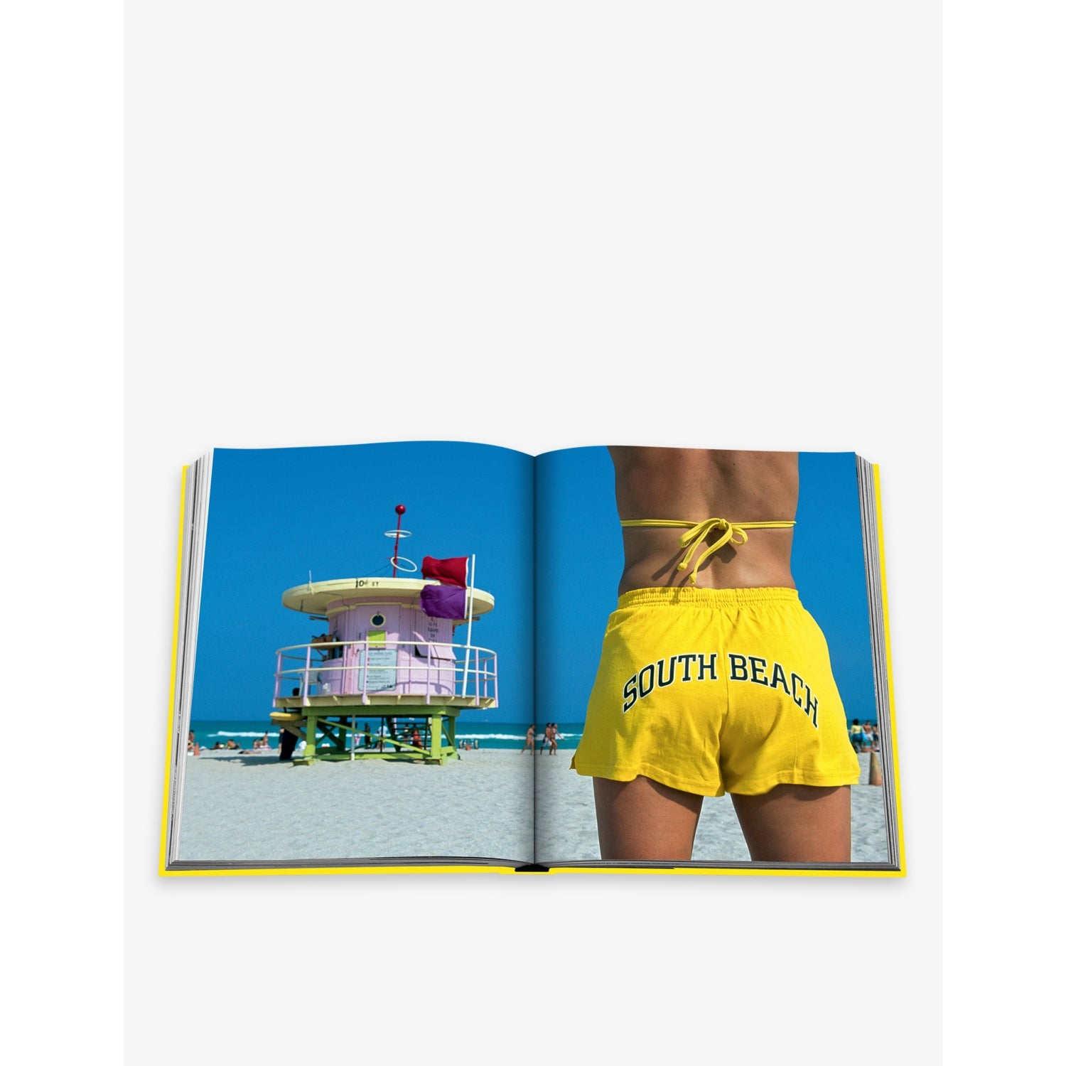 Assouline Miami Beach book, 304-page linen hardcover, imported from the UK