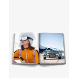Assouline St Moritz Chic book, silk hardcover edition (British brand)