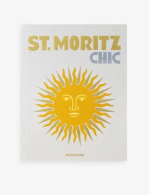 Assouline St Moritz Chic book, silk hardcover edition (British brand)