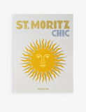 Assouline St Moritz Chic book, silk hardcover edition (British brand)