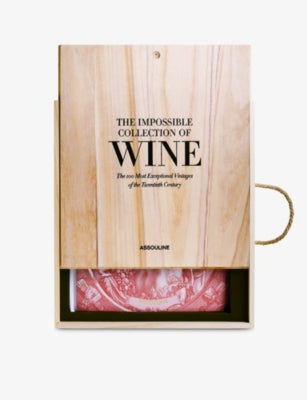 Assouline The Impossible Collection of Wine book hardcover, UK version