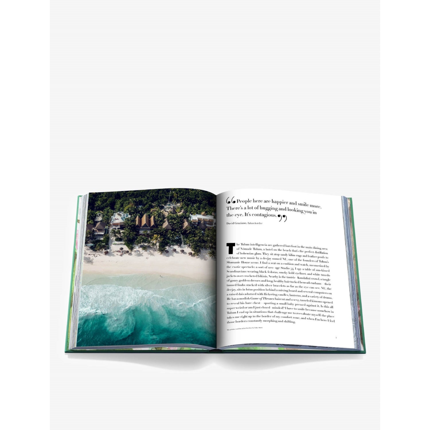 Assouline Tulum Gypset hardback book by Julia Chaplin, imported from the UK