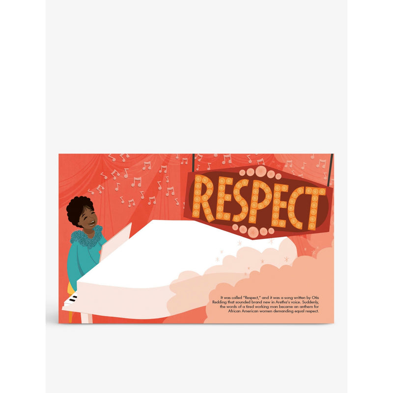 Little People Big Dreams hardback book about Aretha Franklin, imported from the UK
