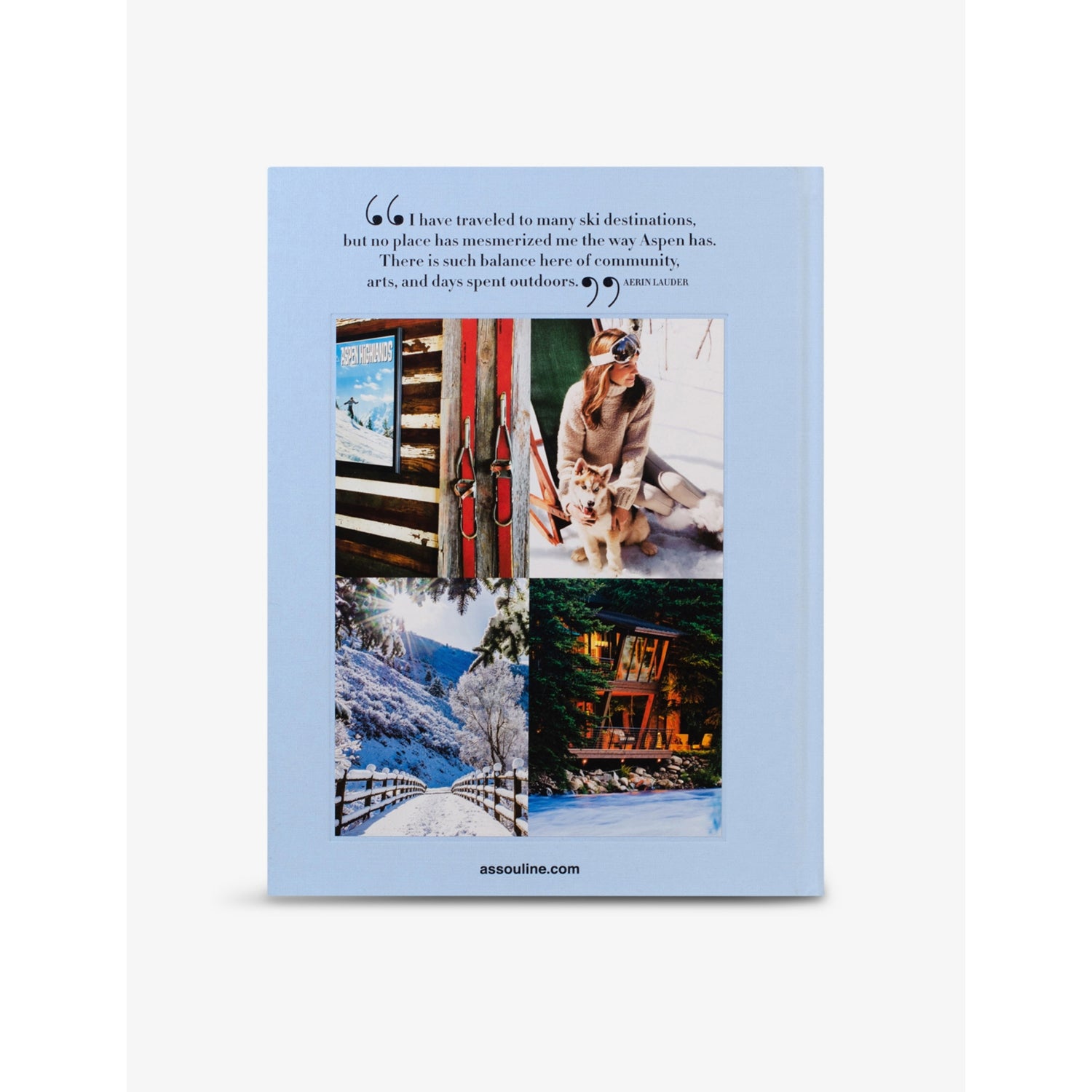 Assouline Aspen Style hardback book by Aerin Lauder, 272 pages (British brand)