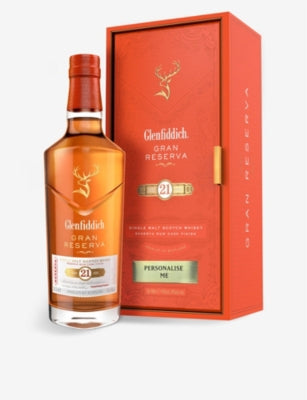 Glenfiddich Gran Reserva 21-year-old single malt whisky 700ml, imported from the UK
