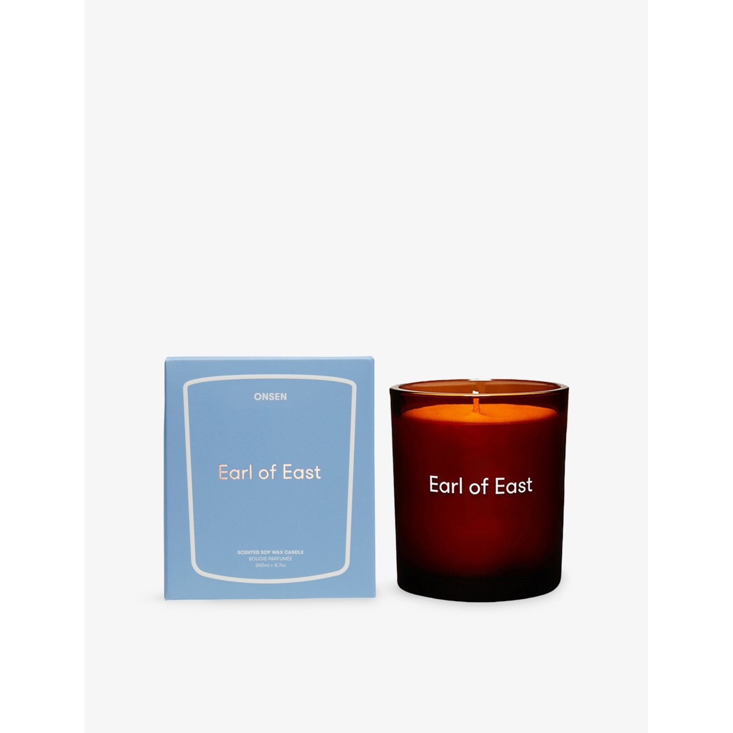 Earl of East Onsen scented candle 260g, imported from the UK
