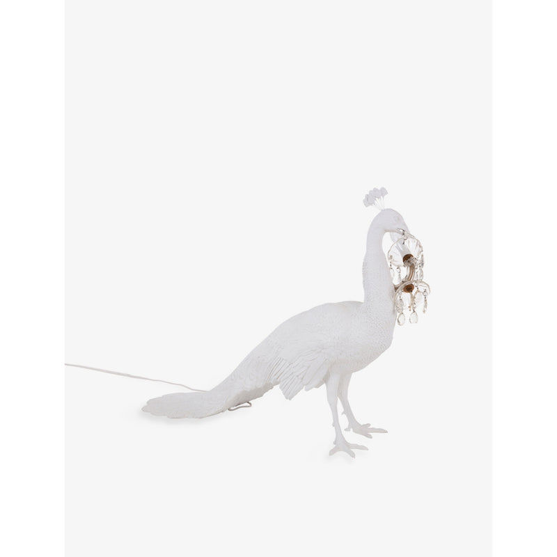 Seletti peacock resin lamp 100cm, imported from the UK