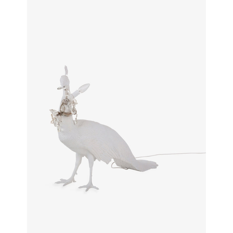 Seletti peacock resin lamp 100cm, imported from the UK