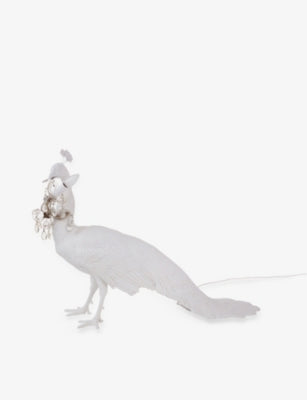 Seletti peacock resin lamp 100cm, imported from the UK