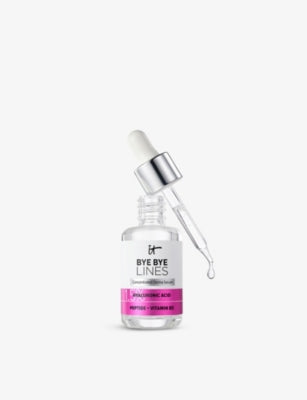 IT Cosmetics Bye Bye Lines Hyaluronic Acid Serum 30ml, UK version