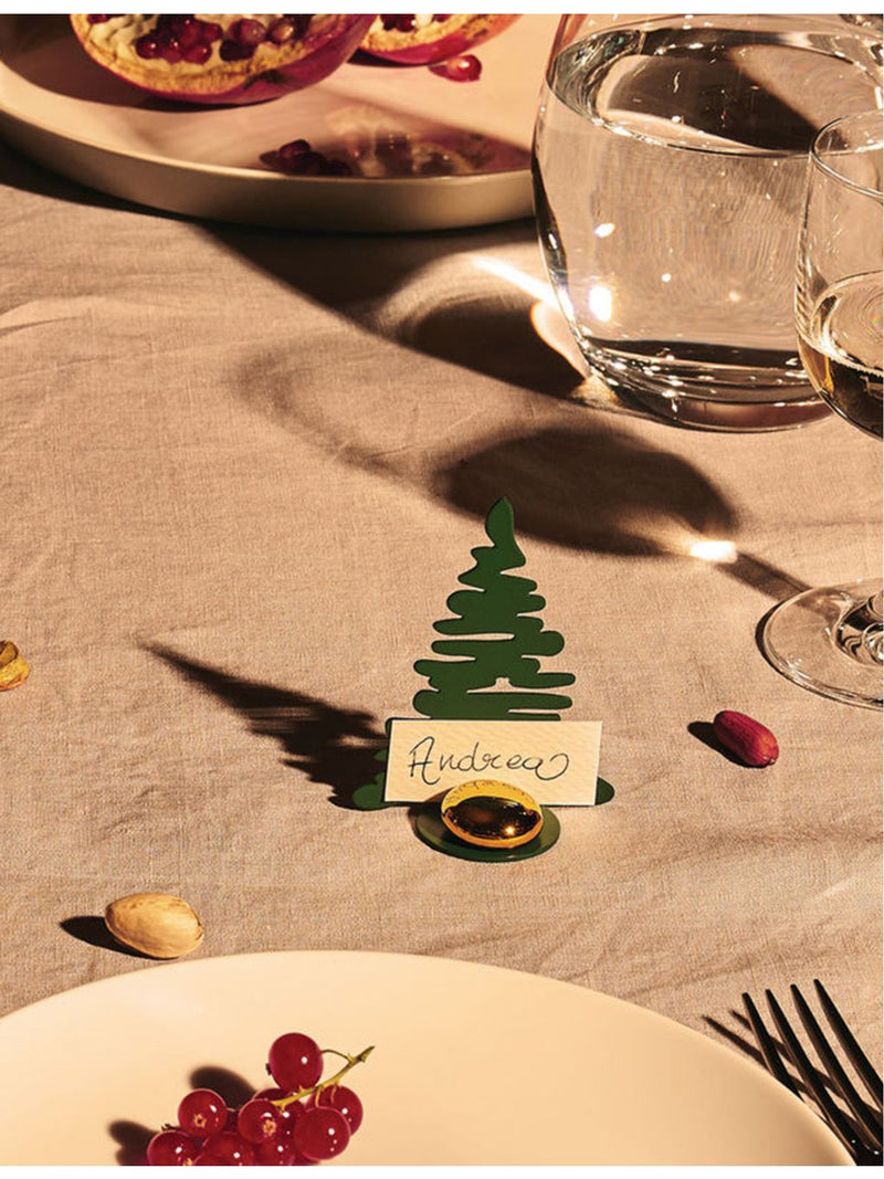 Alessi tree resin-coated steel place card holders set of 2, UK version