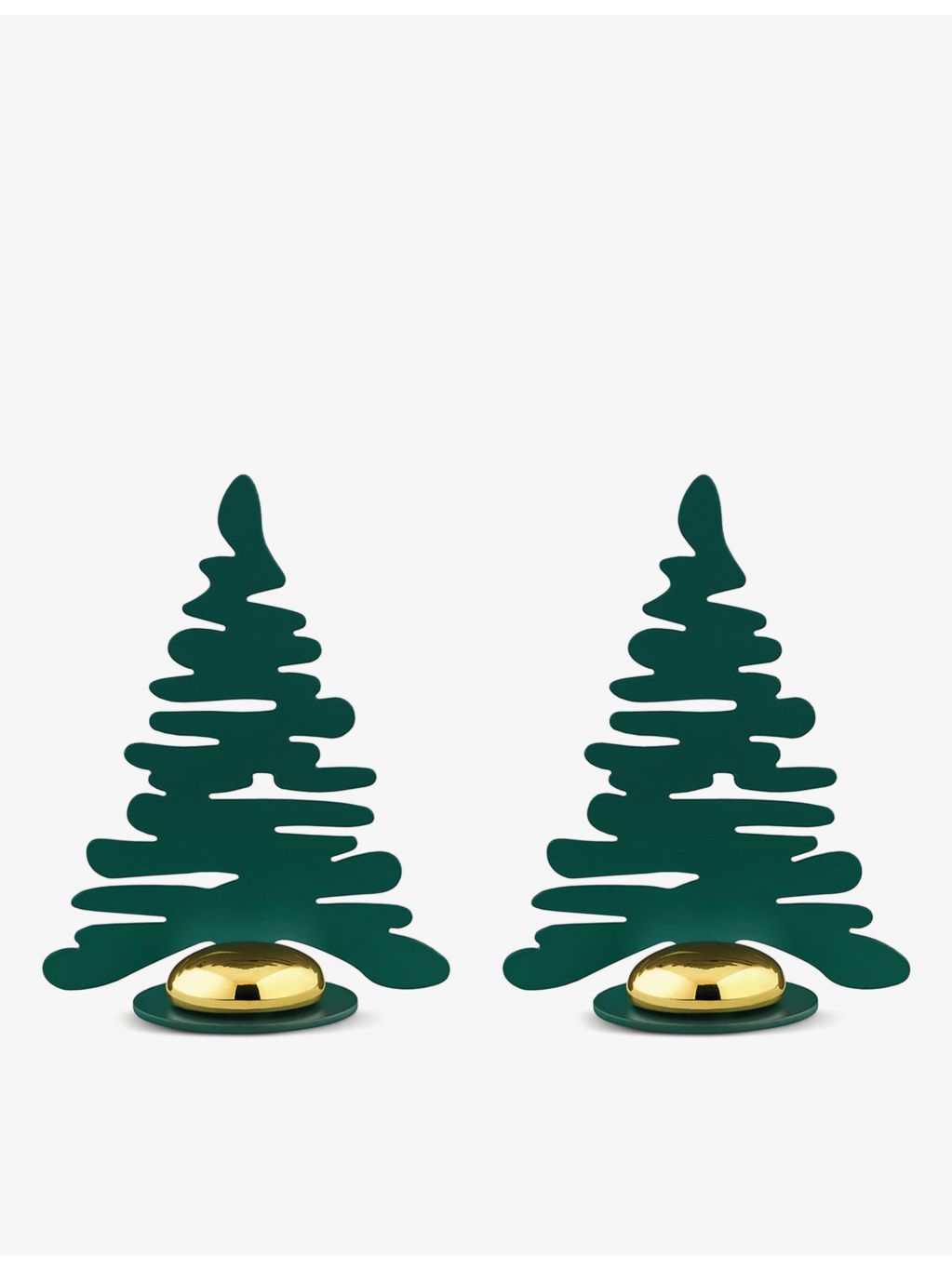 Alessi tree resin-coated steel place card holders set of 2, UK version