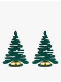 Alessi tree resin-coated steel place card holders set of 2, UK version