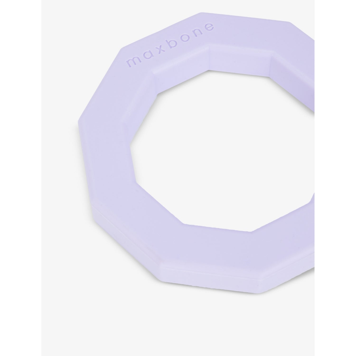 maxbone logo-embossed rubber dog toy 11.4cm (British brand)
